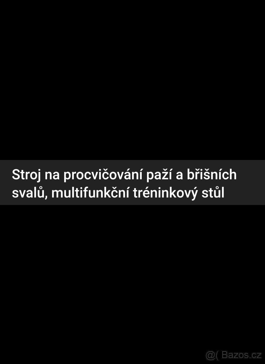 Posilovací stroj