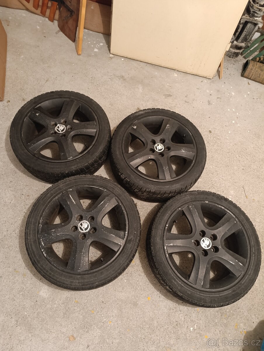 Elektrony škoda R16 5x100