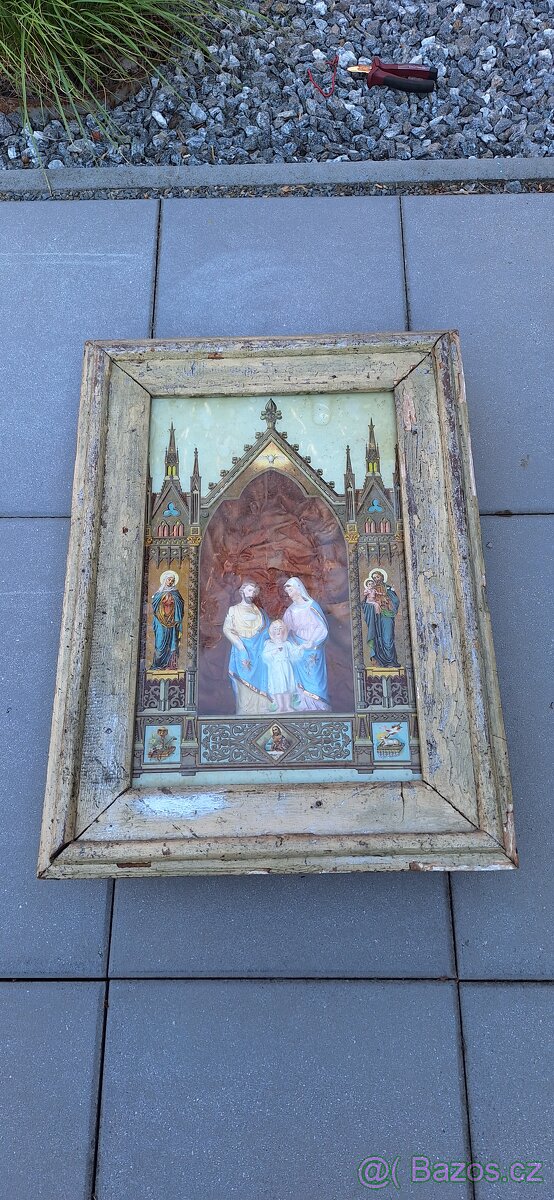 Starožitný hrací obraz