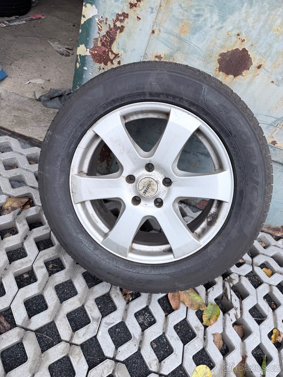 5x120 r18 255/55r18 zimni 6,5mm bmw x5