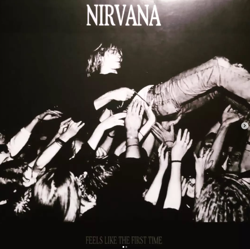 Nirvana - Feels like the First time (2x modré průhledné LP)