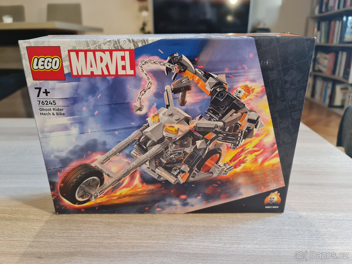 LEGO® Marvel 76245 Robotický oblek a motorka Ghost Ridera