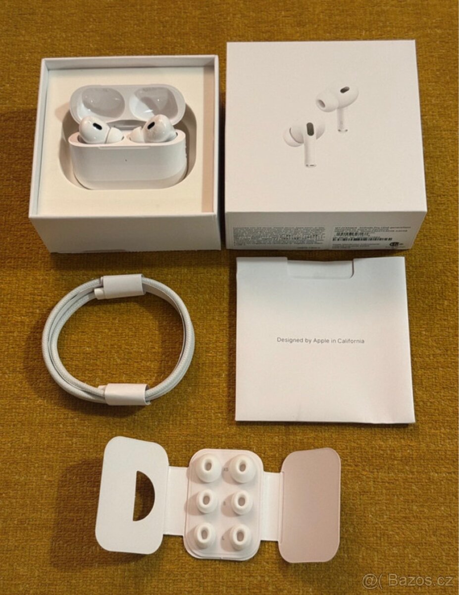 AirPods Pro 2 – skoro jako nové, TOP stav + kompletní balení