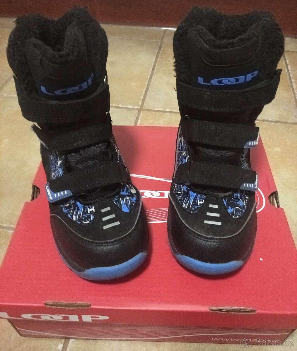 Dětské zimní boty Loap +bunda