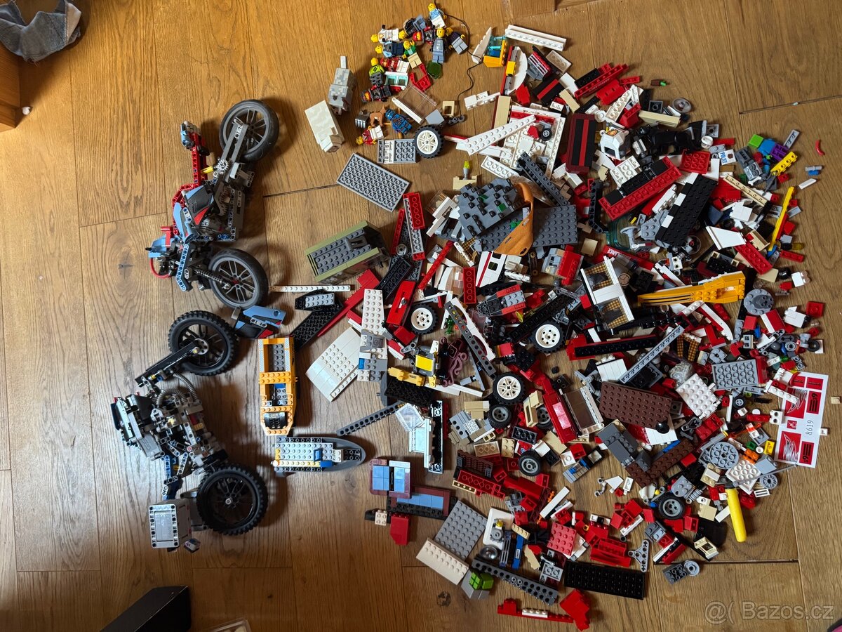 Lego technik motorky + ostatní