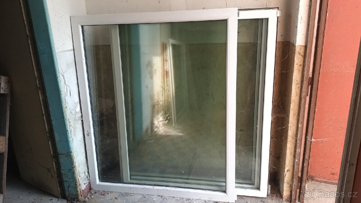 Plastové okno 145,5cm x 170cm