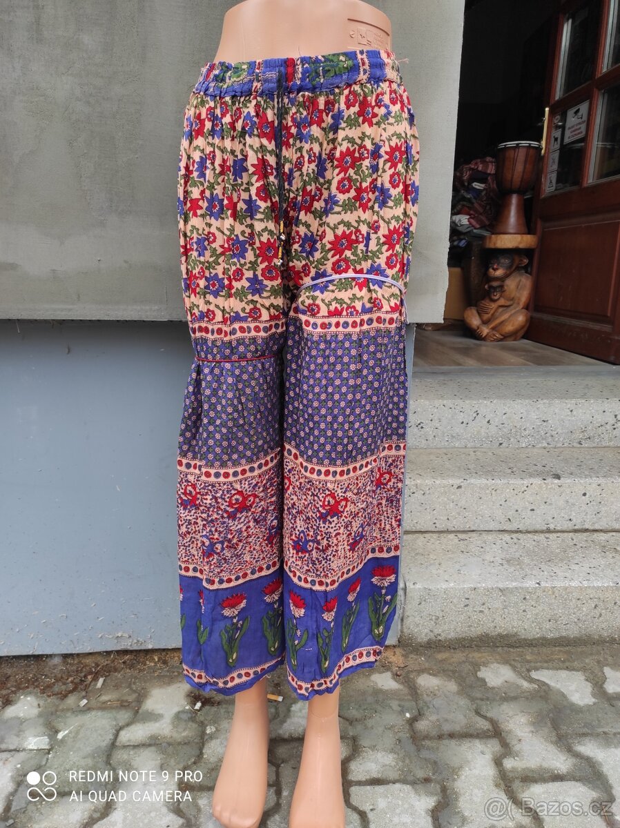 Dámské krepové kalhoty Indie