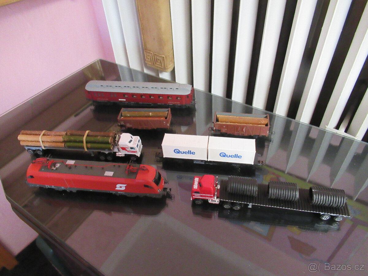 Prodám levně modelovou železnici