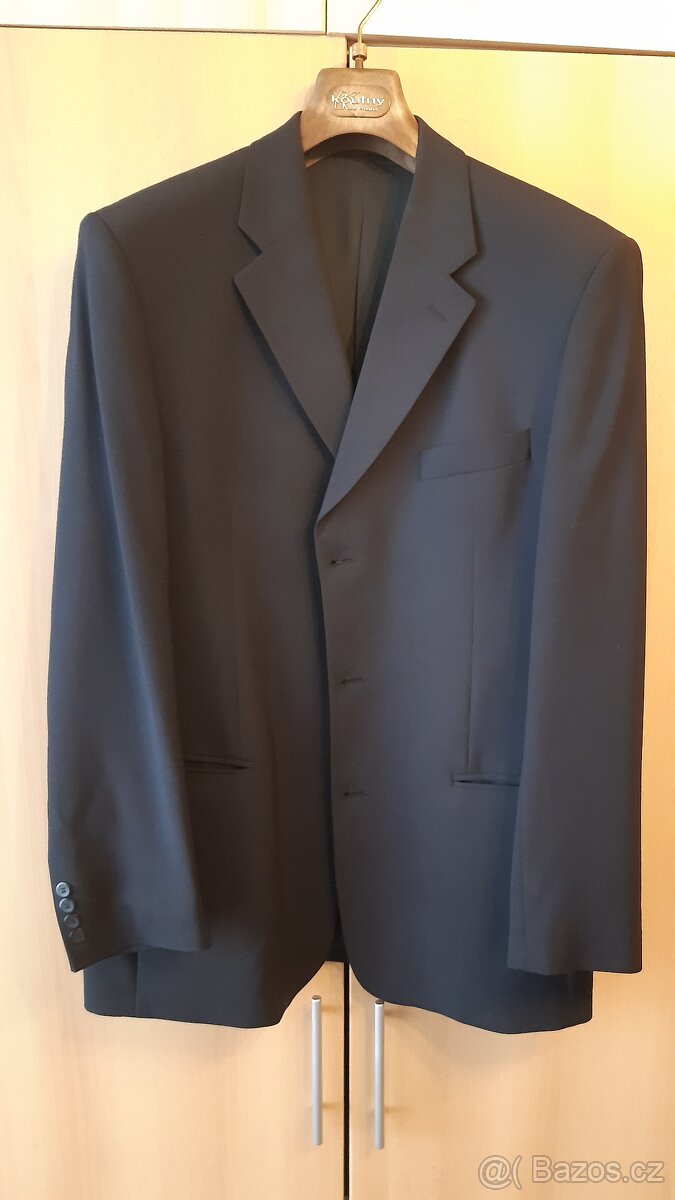 Pánský oblek Koutný tmavě modrý
