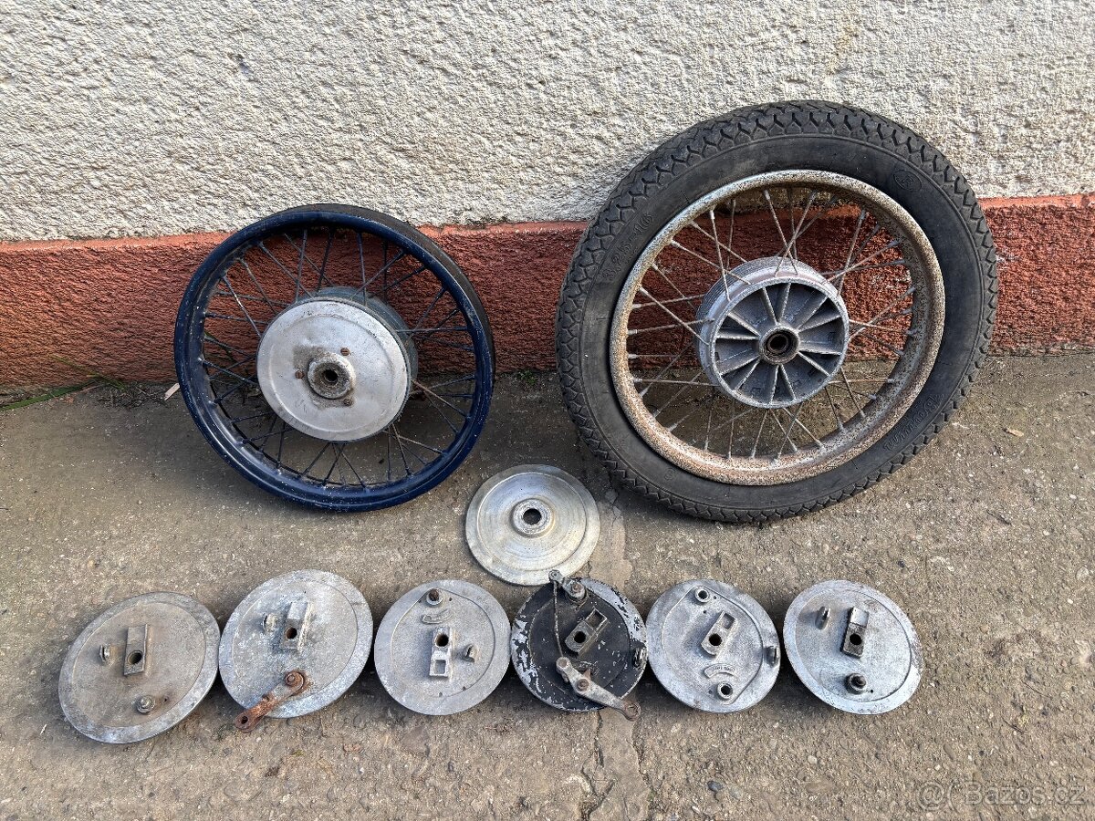 Kola a brzdy jawa 250-350