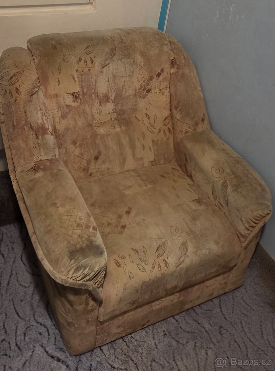 Křeslo - použité - daruji