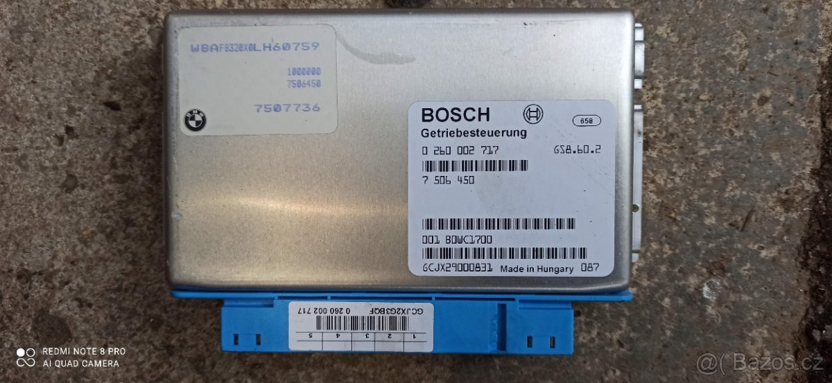 Řídící jednotka převodovky