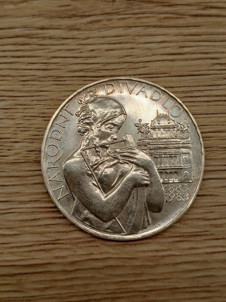 500 Kčs 1983 Národní divadlo (2)