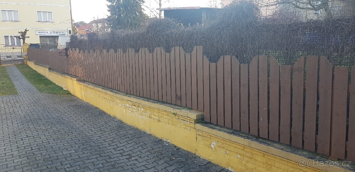 Plotové plaňky - dřevěné