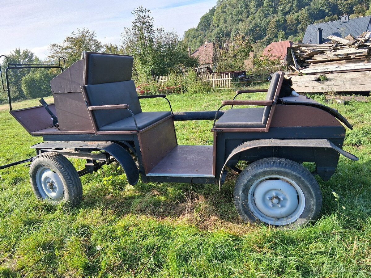 Bryčka za koně, vůz