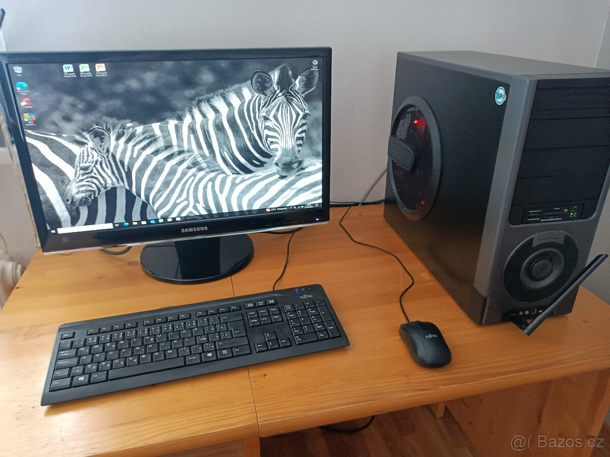 Stolní počítač PC vč. originál Windows, Office a WIFI anté