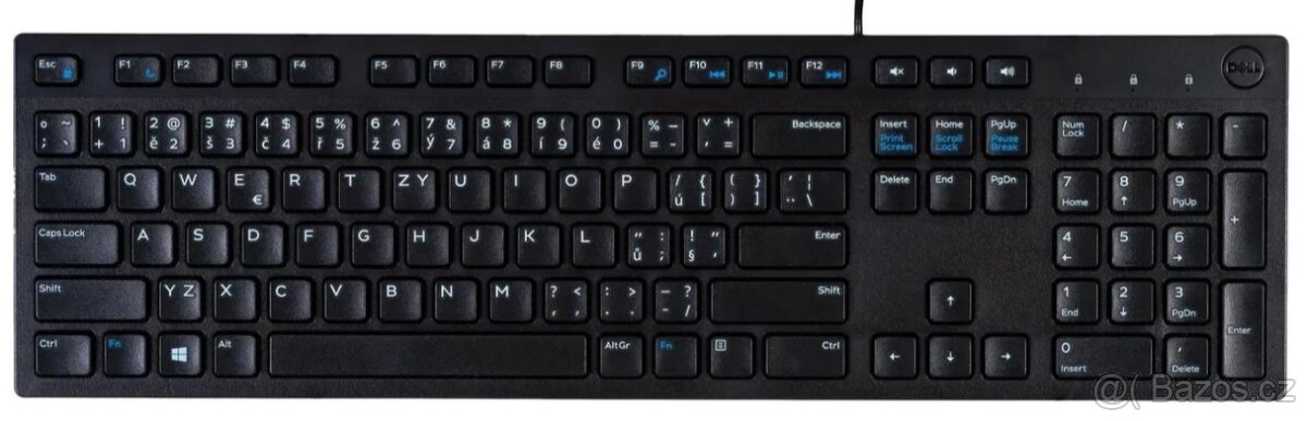 Dell KB-216 černá - CZ