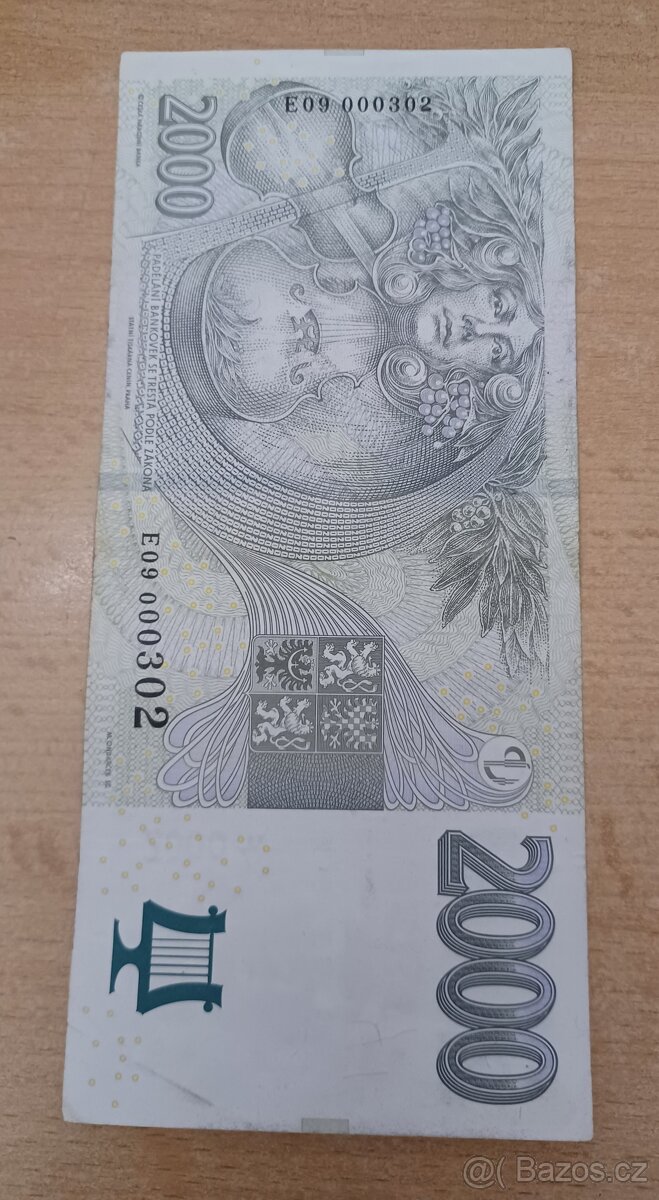 Bankovka dva tisíce série E