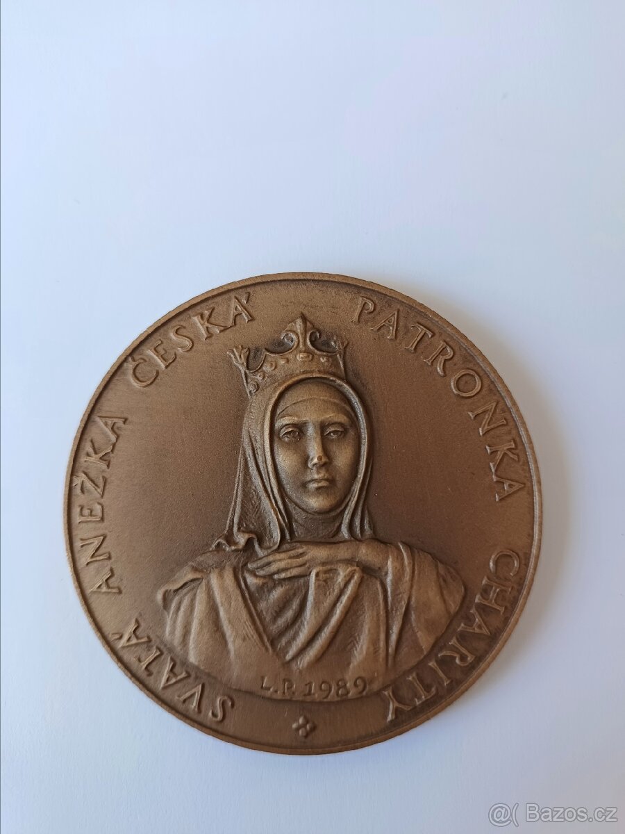 Medaile Svatá Anežka