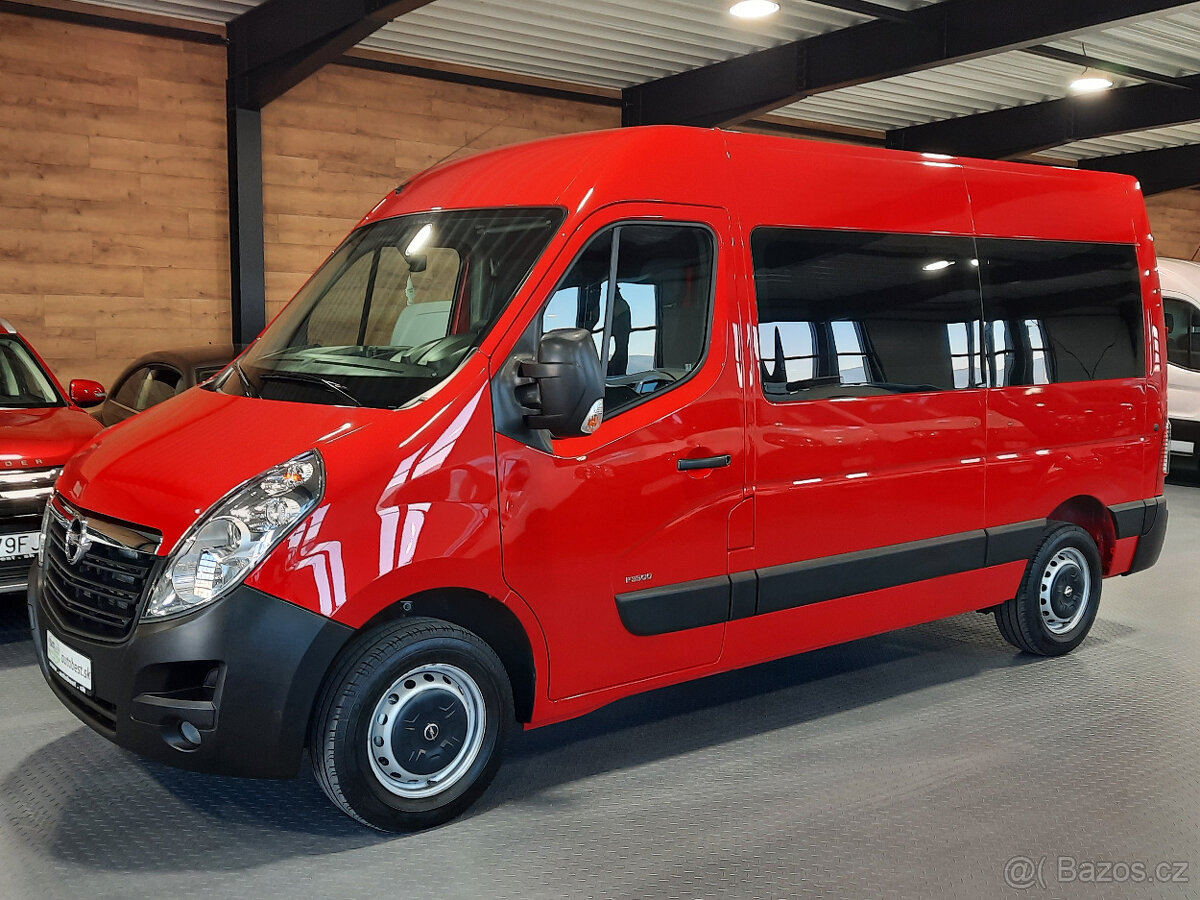 Opel Movano 2,3 CDTi - 9 mist - 10.055 km - Odpočet DPH 23%