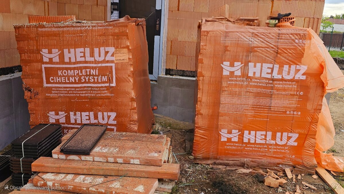 Stavební materiál HELUZ - Praha - západ (jih Prahy)