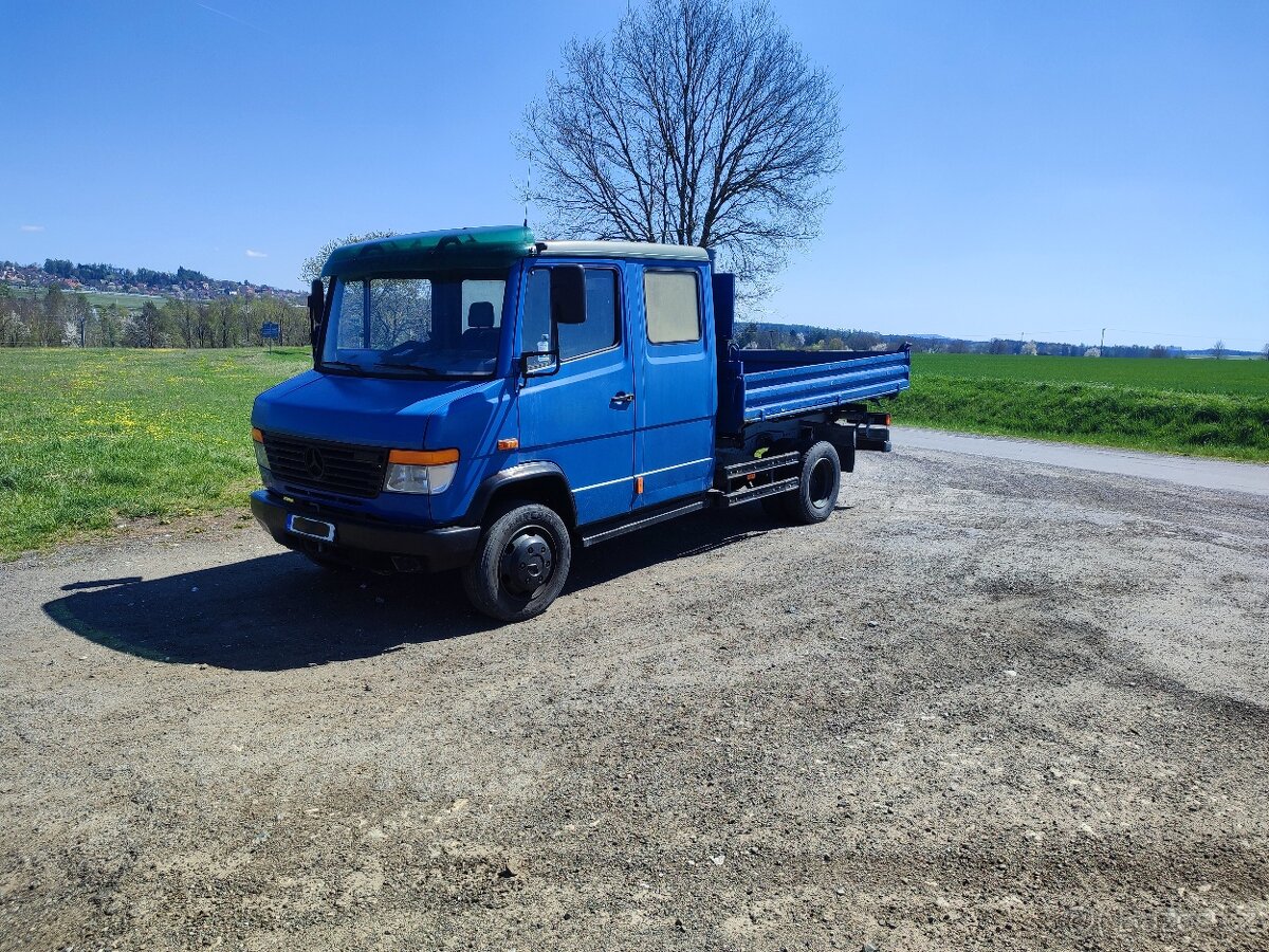 Mercedes Vario 814DK sklápěč dvojkabina 7,5t