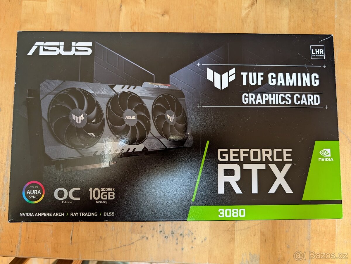 ASUS TUF GeForce RTX 3080 GAMING V2 O10G - ZÁRUKA 2 roky