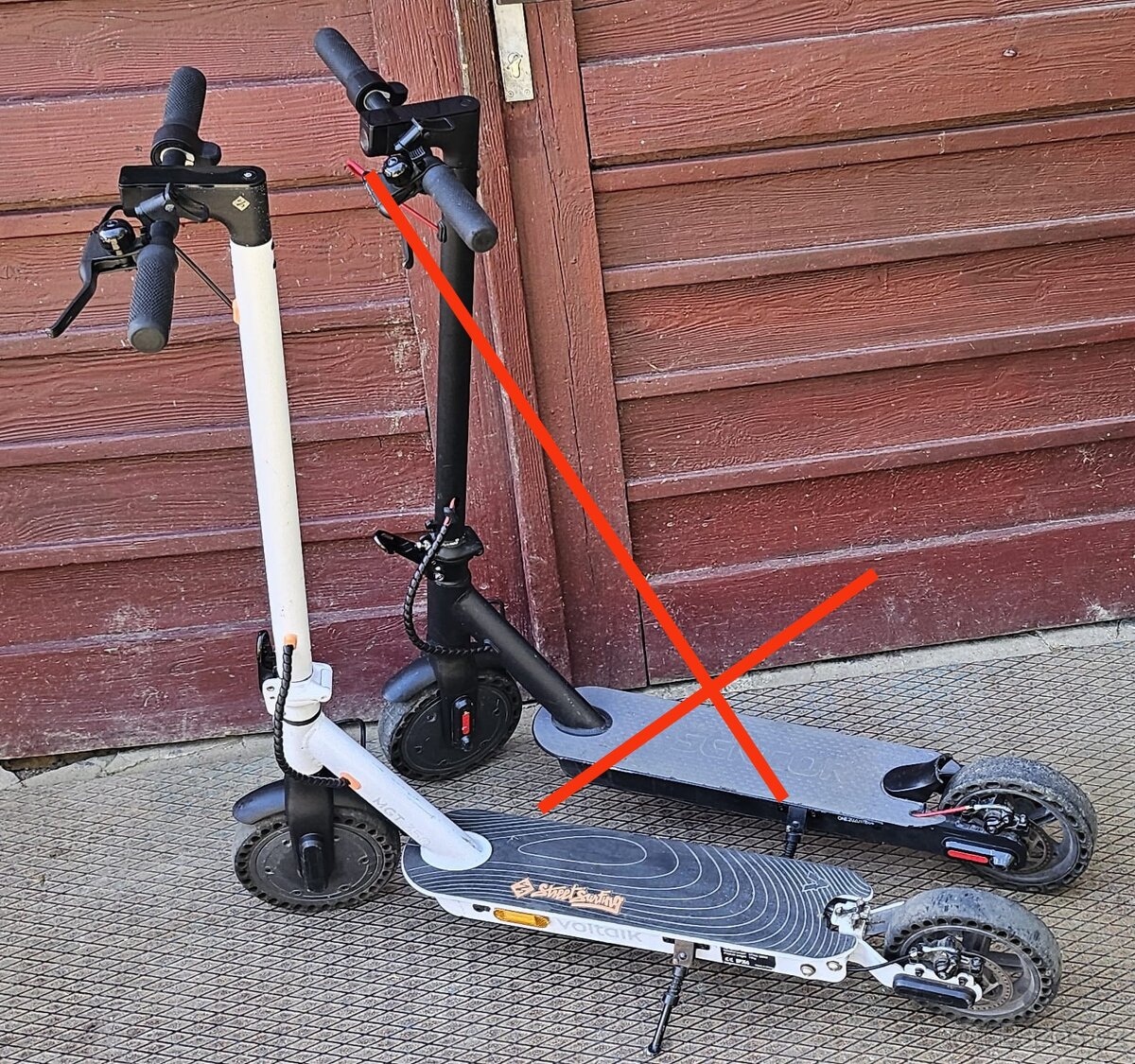 Prodám kolobezku (na náhradní díly)