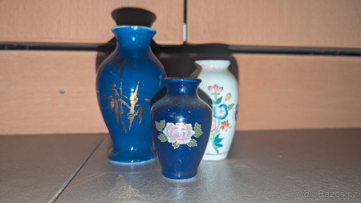 Sada váziček 3ks (5-10 cm)