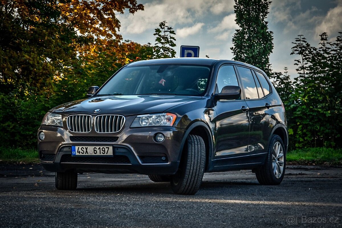 Bmw X3, 2.0, Xdrive, 2014, kůže, panorama, top výbava
