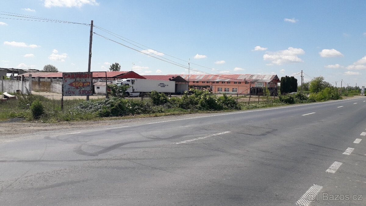 Areál 4,2 ha pro logistický park anebo výrobu v Rumunsku
