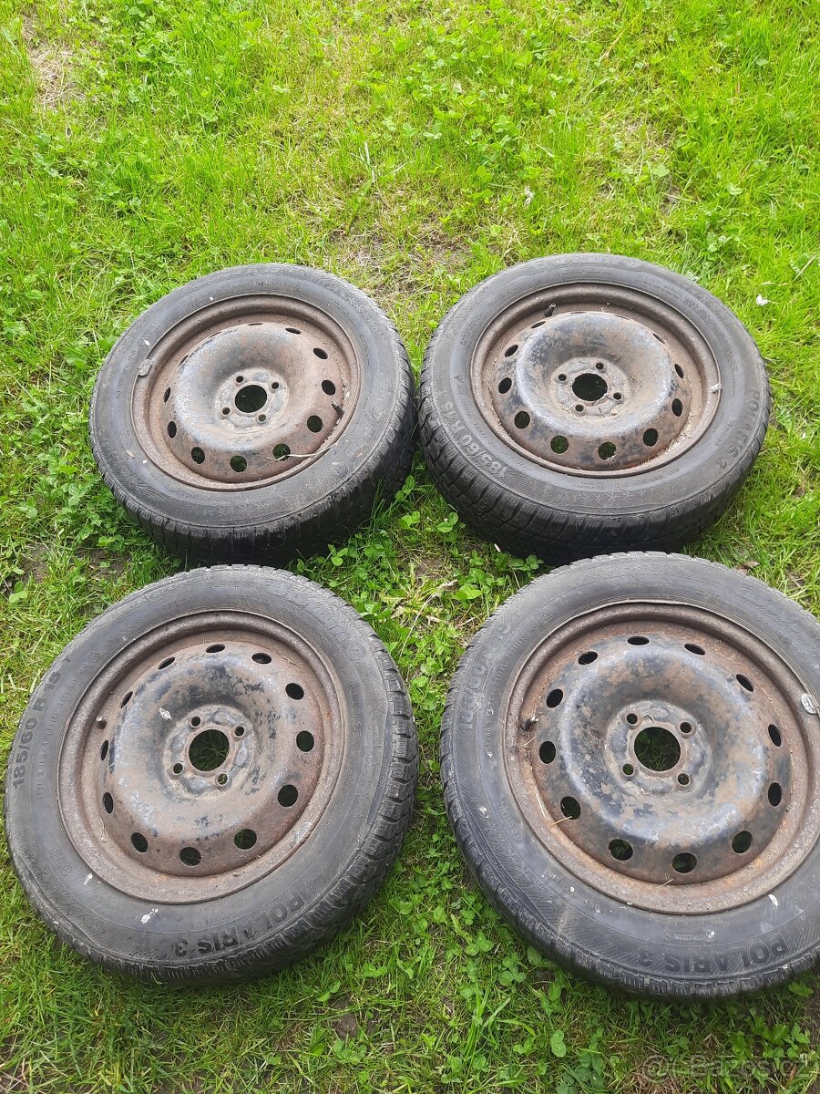 Prodám zimní pneumatiky 185/60 r15