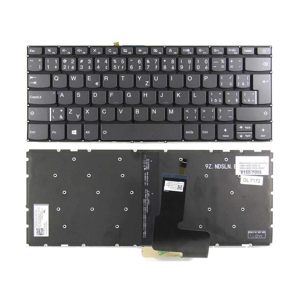 česká klávesnice Lenovo IdeaPad 120S-14IAP 320-14 320-14ISK