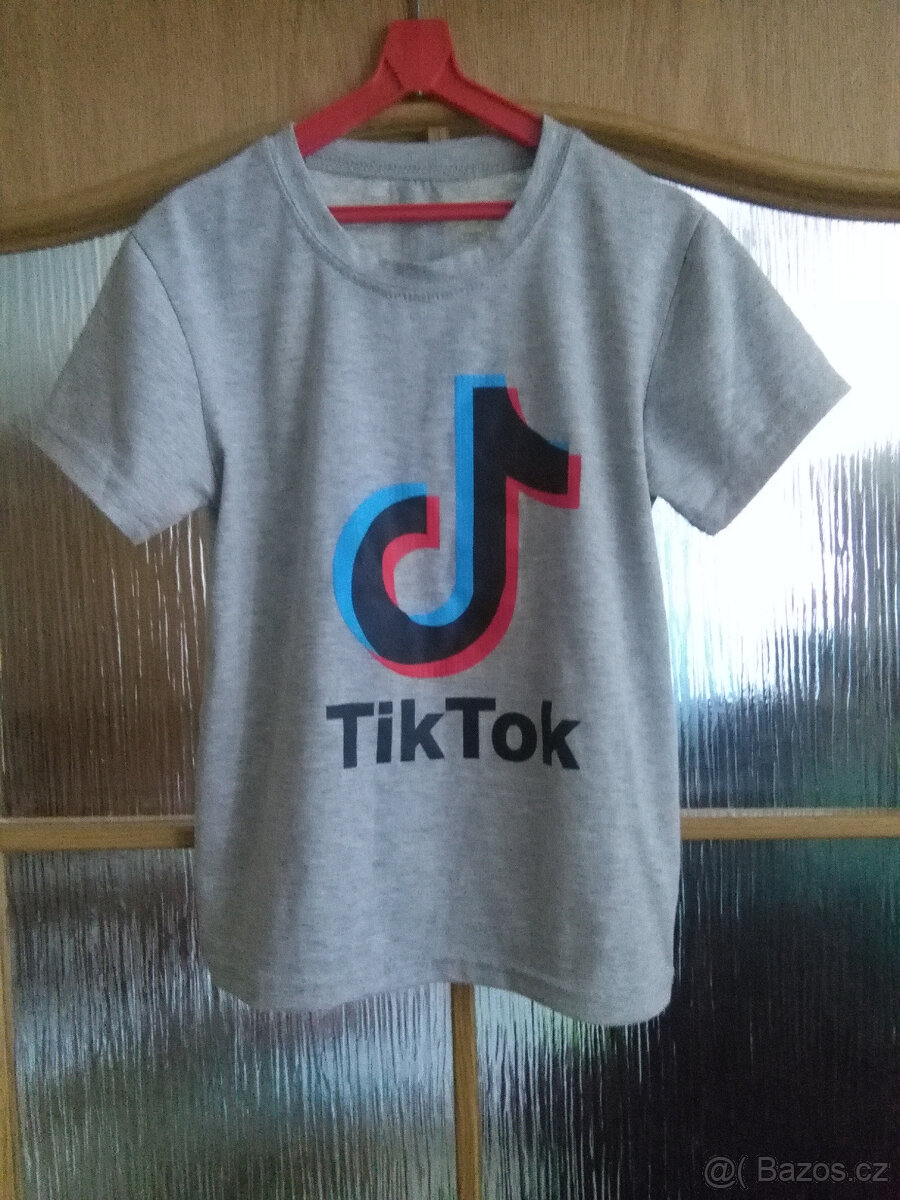 BAVLNĚNÉ NOVÉ TRIČKO TIK TOK VEL.116