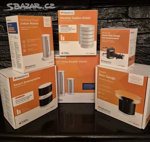 Netatmo meteostanice s příslušenstvím