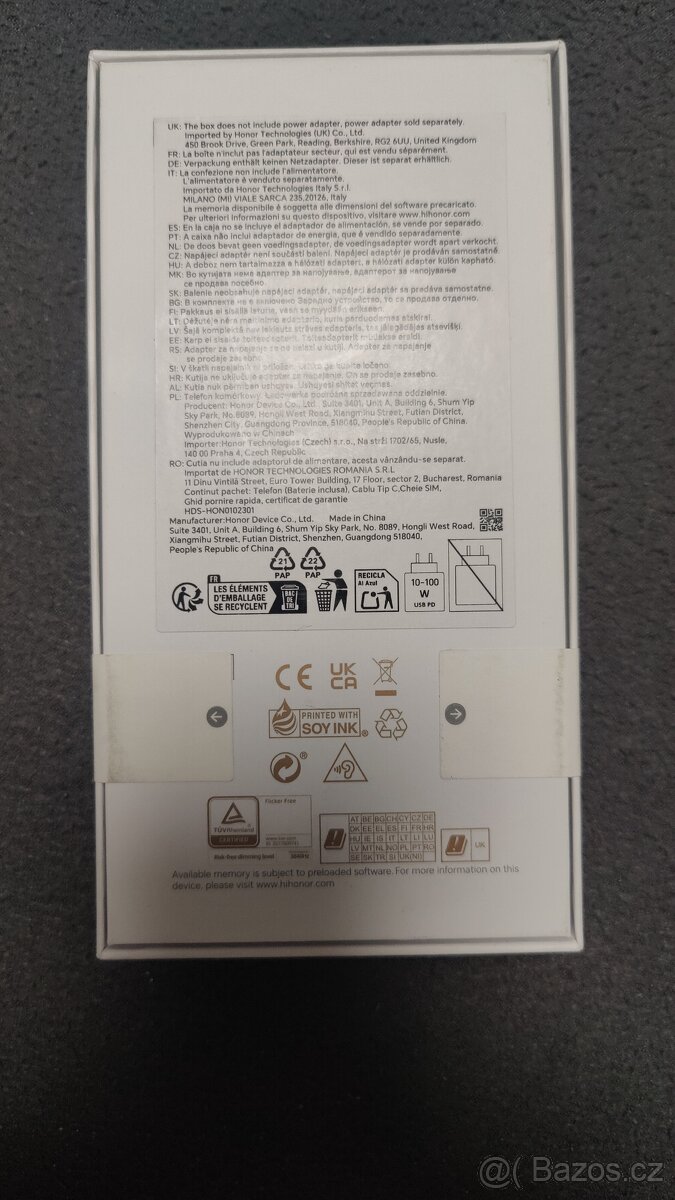 HONOR 200 12GB/512GB Black, Nový, nerozbalený, zaruka 2 roky