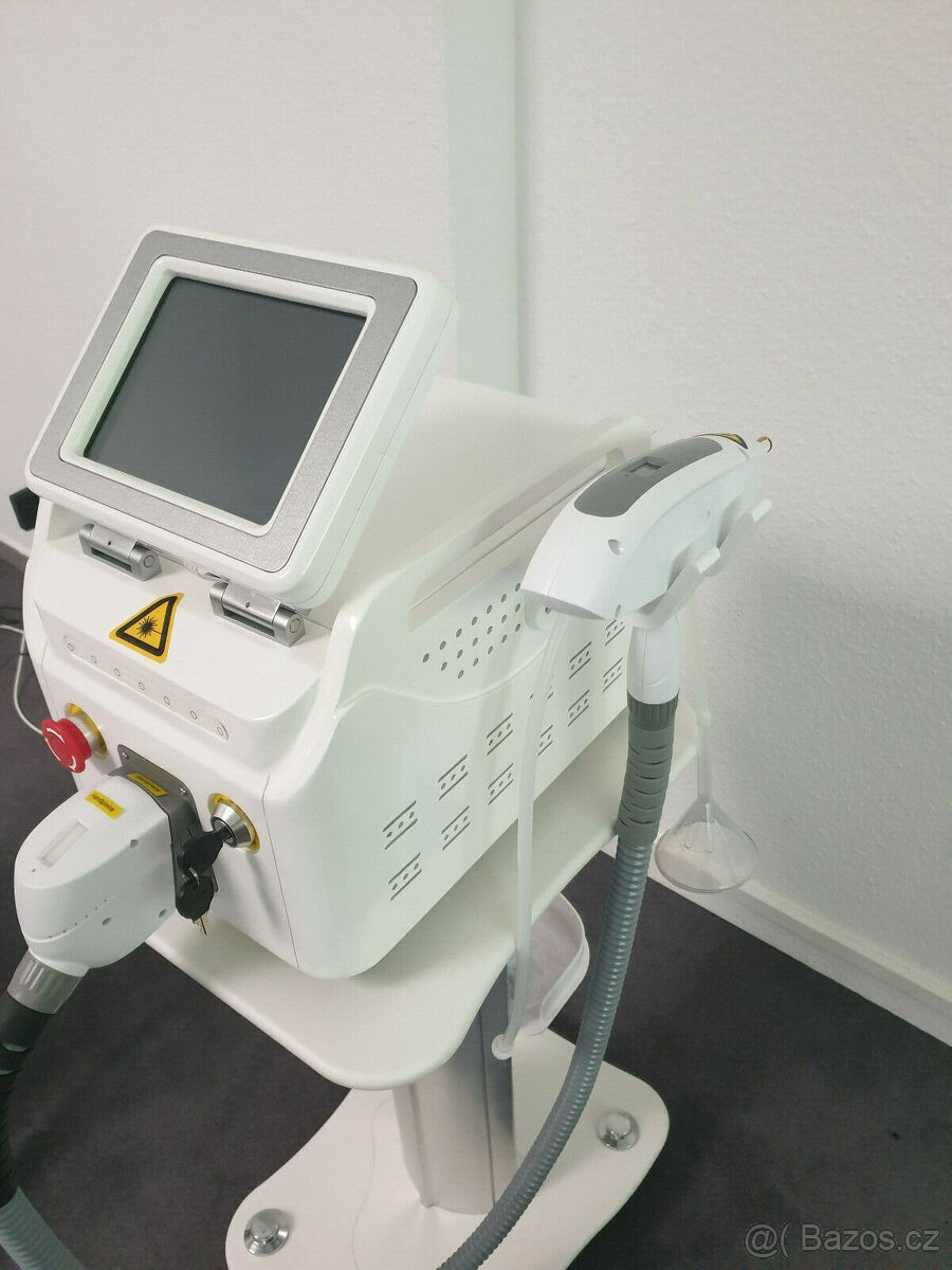 Nd Yag laserové zařízení pro odstraňování tetování, tetovací