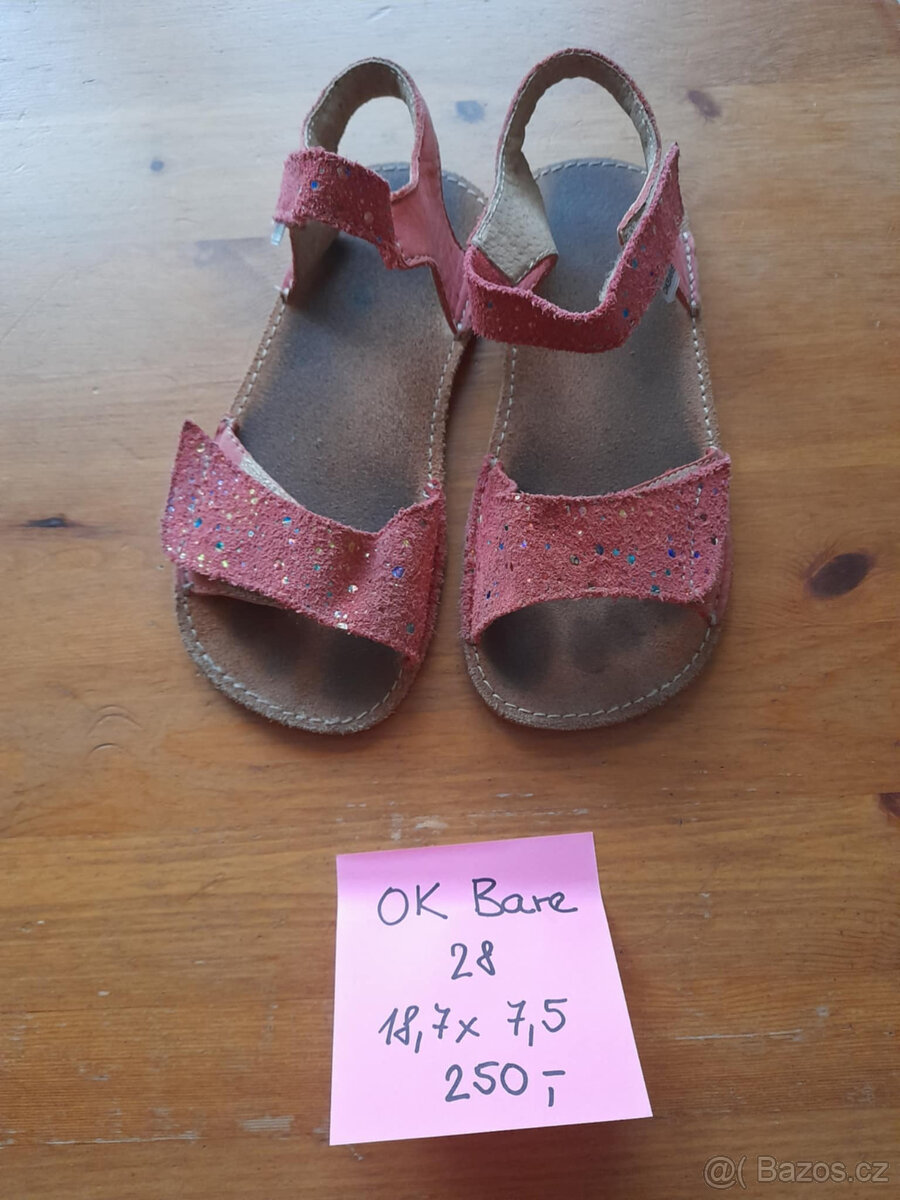 Barefoot sandálky OK Bare
