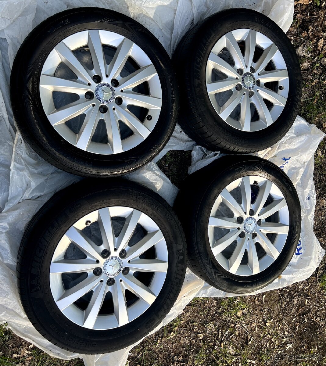Letni kola Mercedes 205/55 R16 5x112, ET49