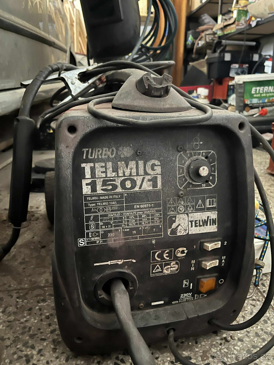 Svářečka CO2 - TELMIG turbo 150/1