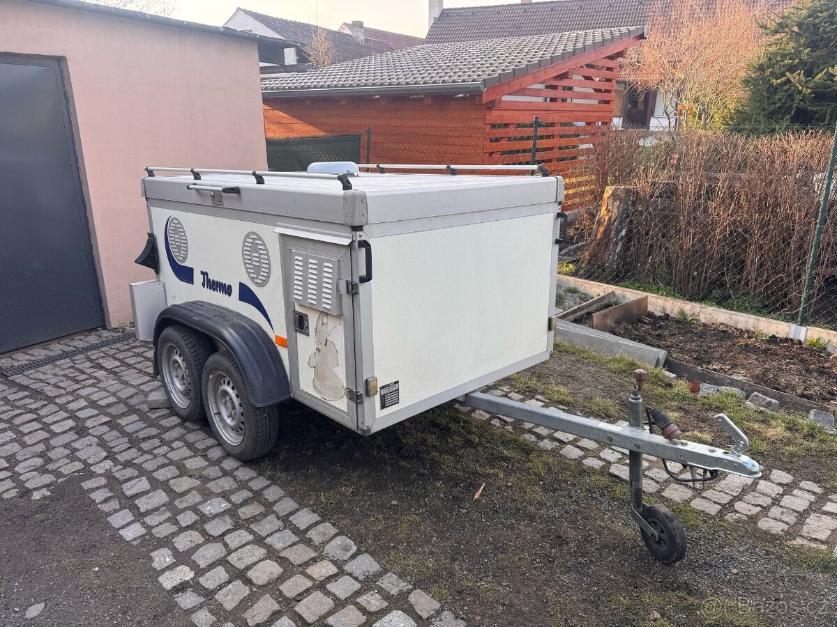 Přívěsný vozík wt-metall, box