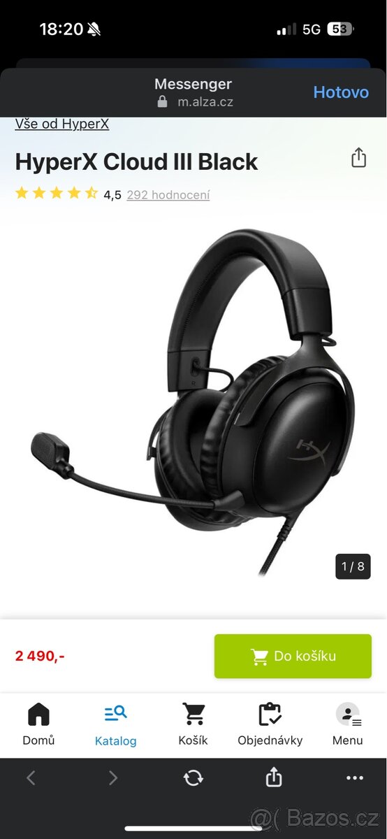 HyperX Cloud III Black