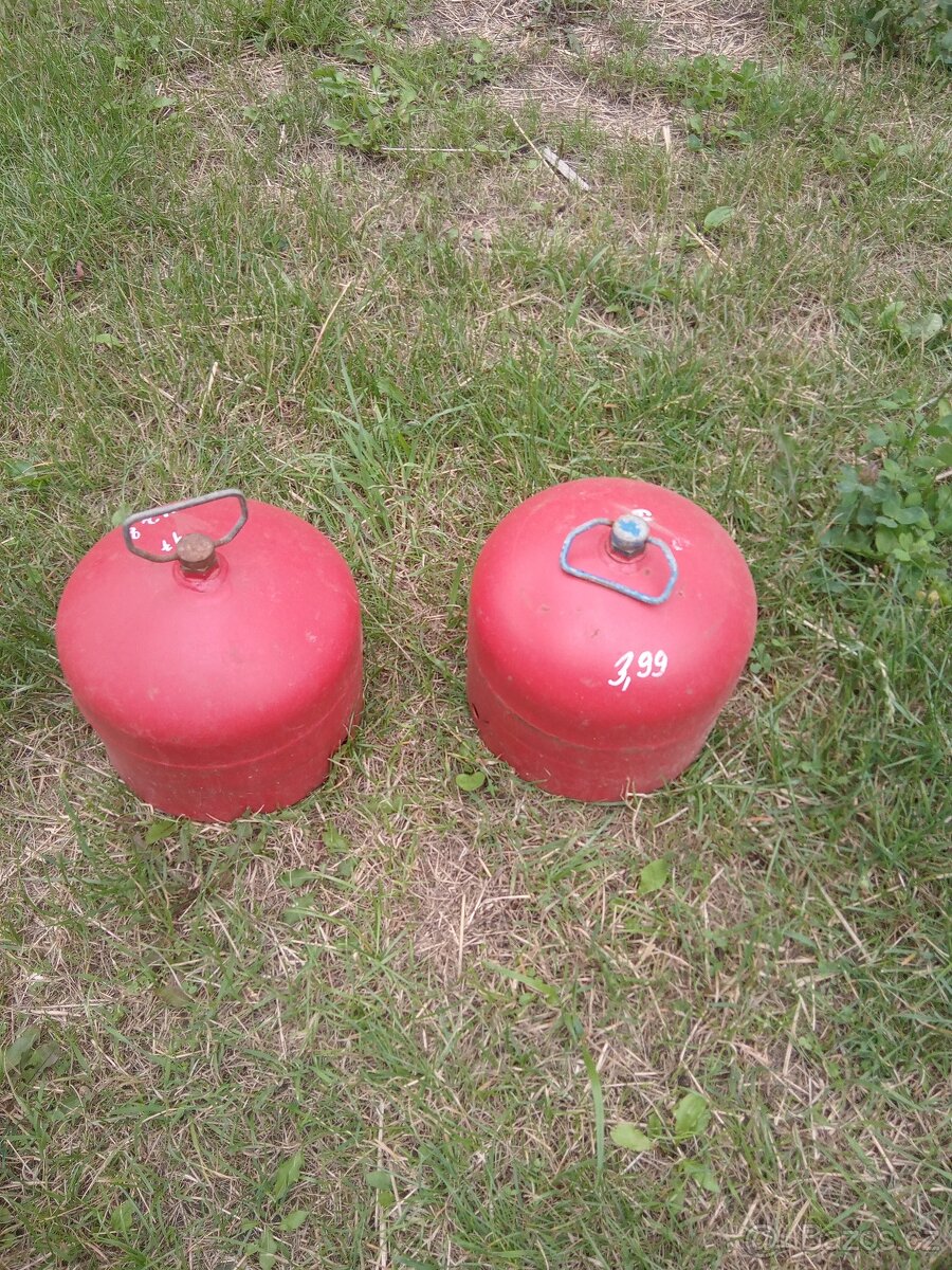 Plynové láhve 2kg