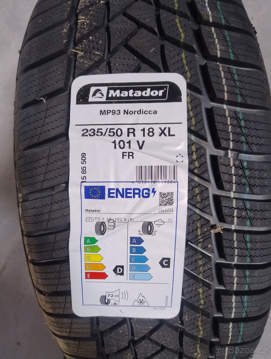 pneu 235/50 R18 zimni