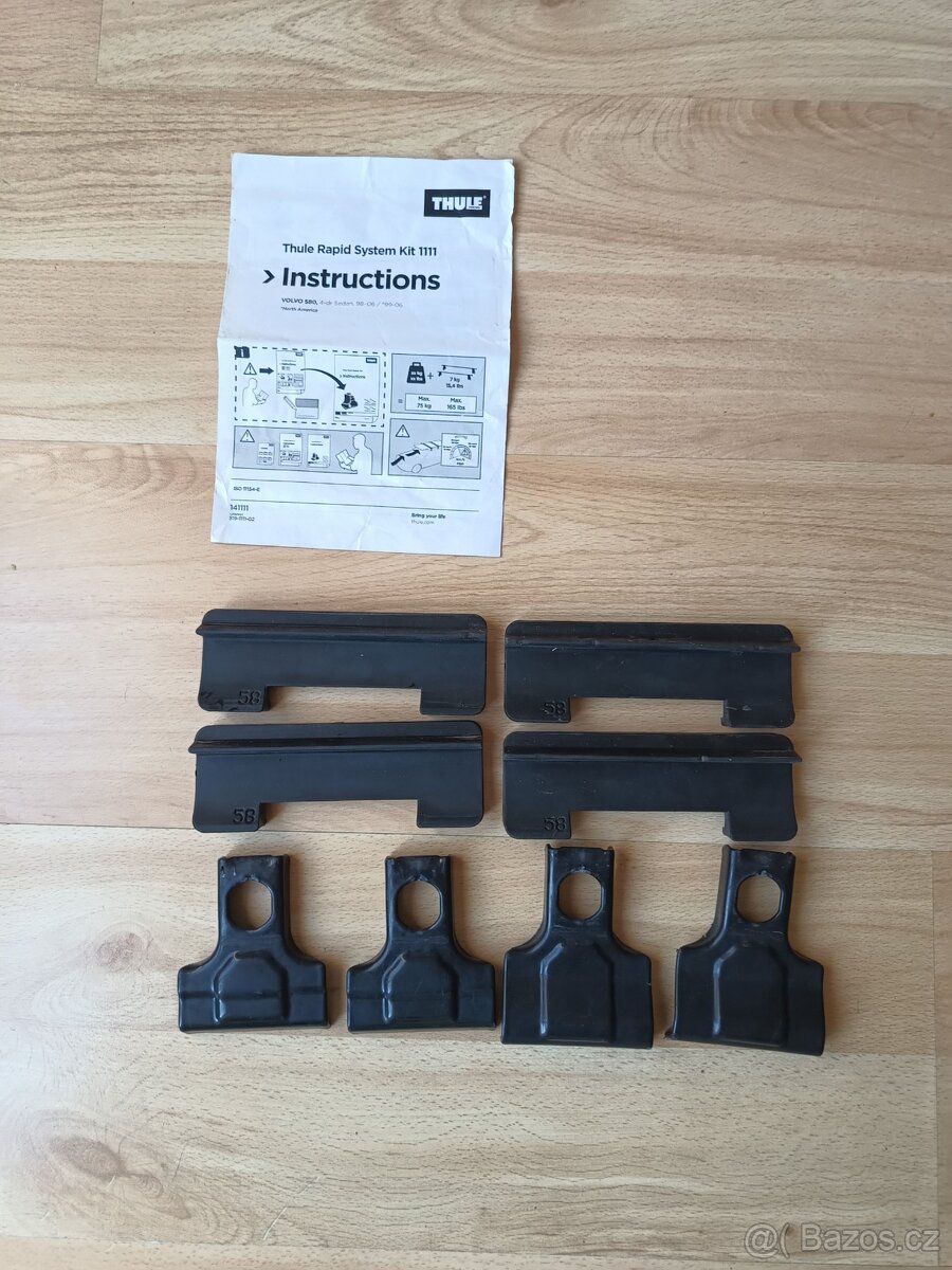 Thule Rapid System Kit 1111 - VOLVO S80