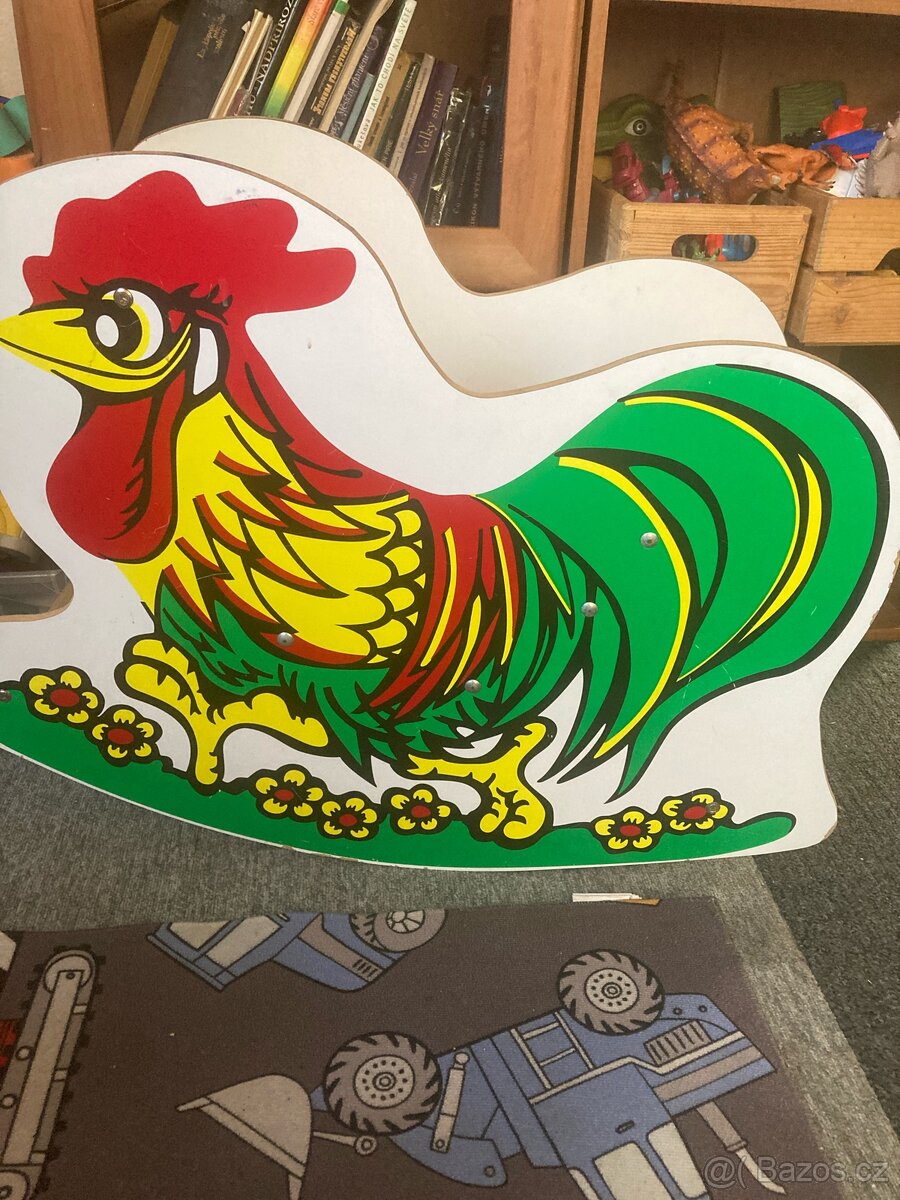Retro houpací kouhout