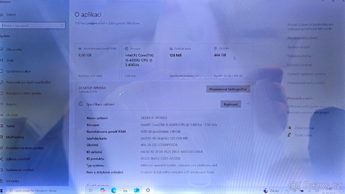 Dell Latitude E7270  i5, 8Gb/500Gb Ultrabook