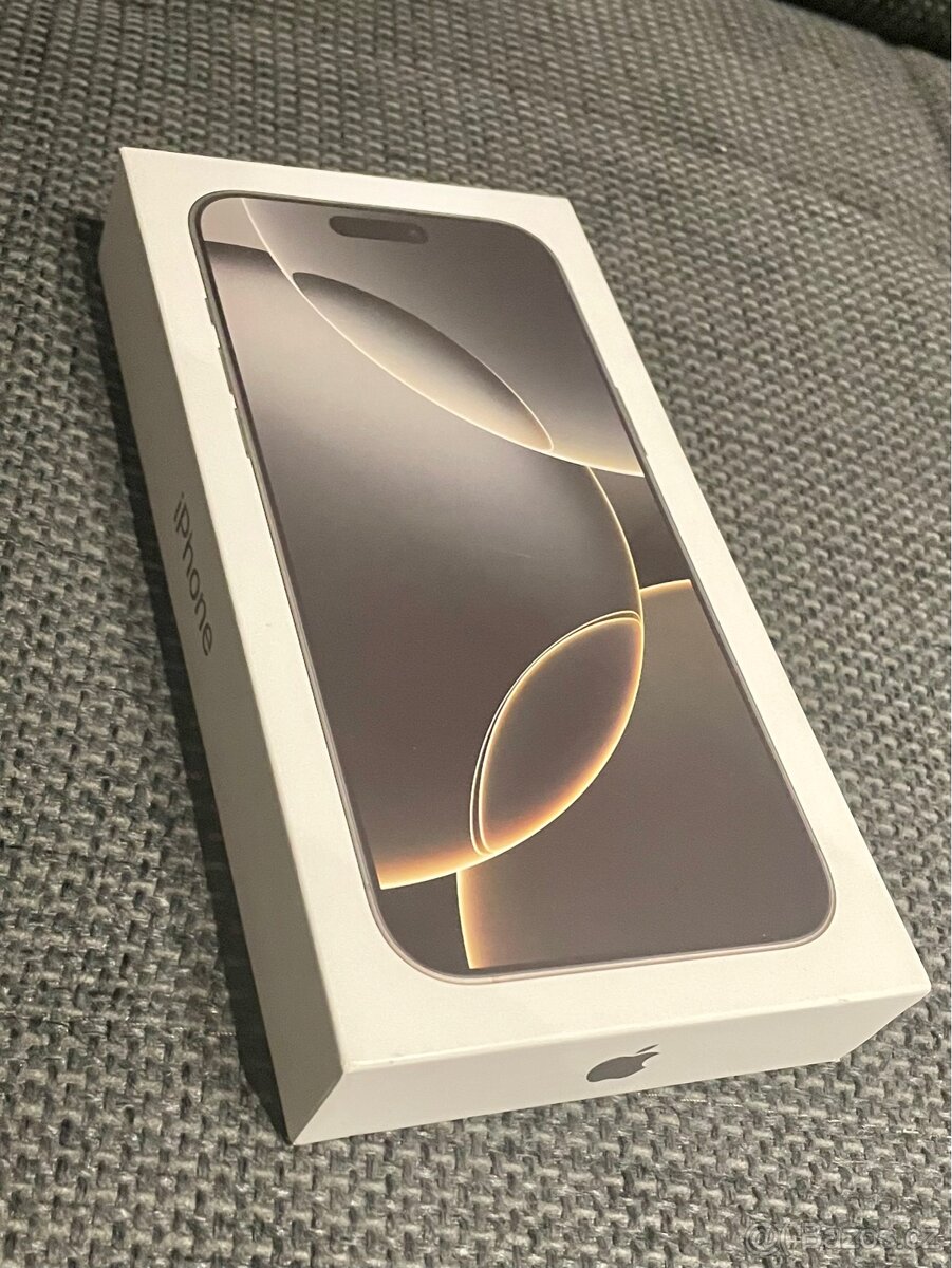 NOVÝ iPHONE 16 PRO MAX 256 - 2 ROKY ZÁRUKA