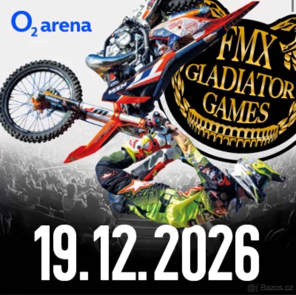 FMX GLADIATOR GAMES, 19.12.2026 VIP KLUBOVÉ PATRO