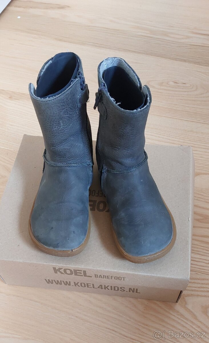 Dívčí barefoot kozačky Koel, vel. 33